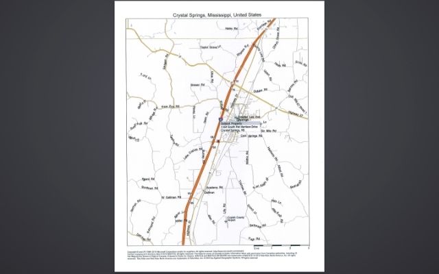 Retail Pad For Sale: 1164 S Pat Harrison Dr, Crystal Springs, MS 39059